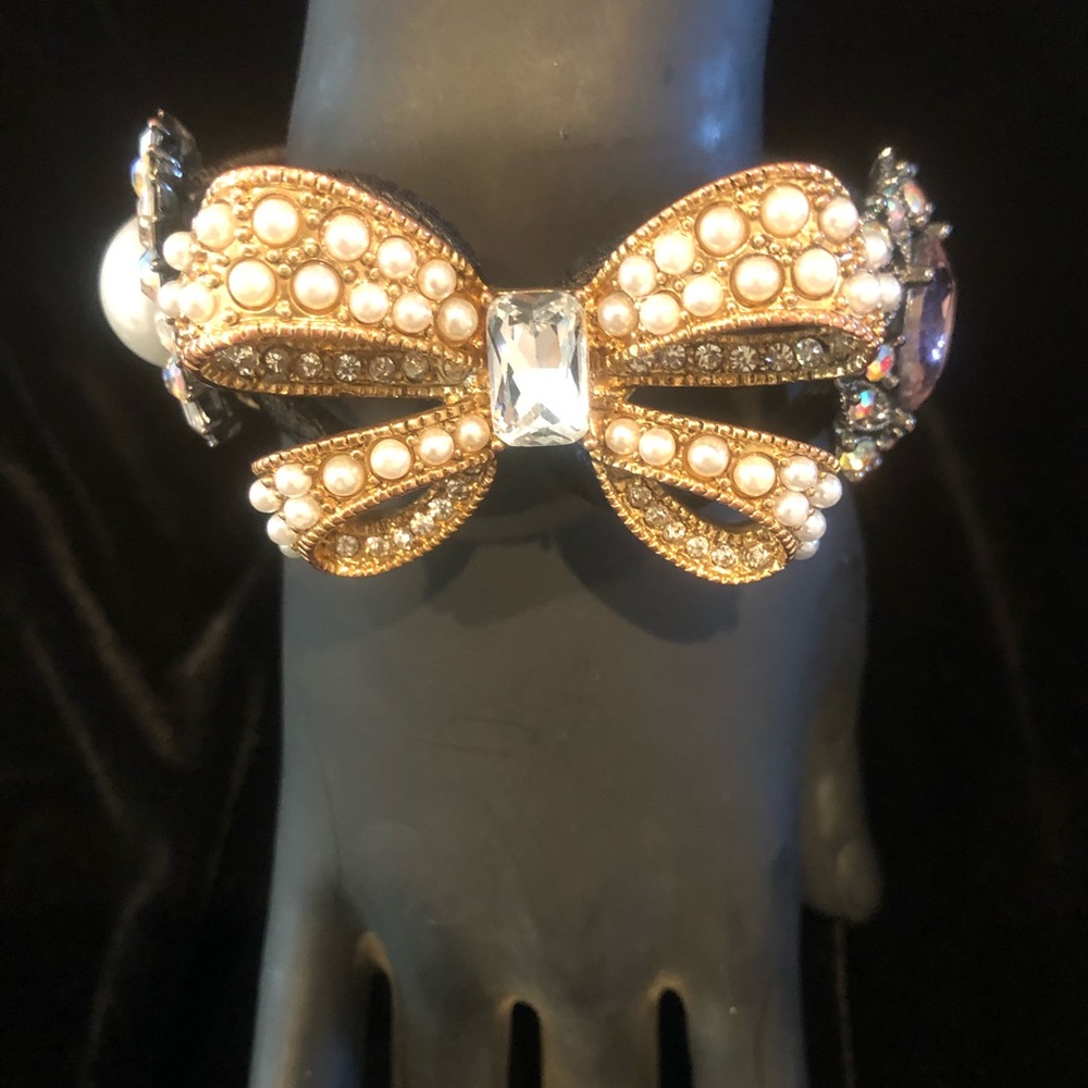 Betsey Johnson jeweled bracelet